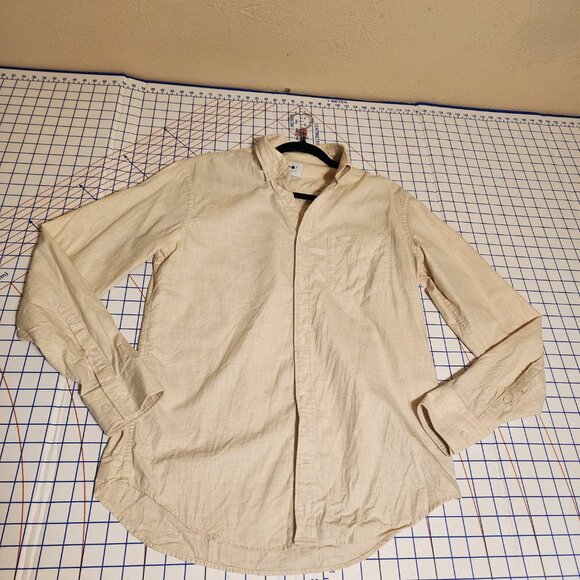 NN07 Men's Casual Beige Button Down Shirt - Picture 2 of 10
